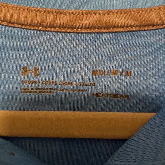 Under armour blue long sleeve hooded top 😍😍 - Picture 4 of 7